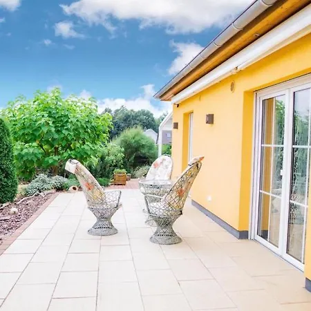 Haeuschen Am Waldrand Villa Teupitz Exterior photo